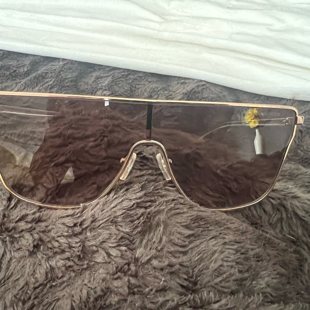 Michael Kors Gold Aviator Sunglasses - Picture 5 of 7